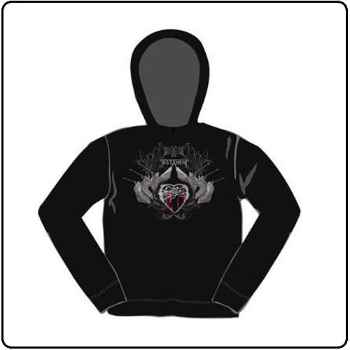 Testament - Heart Angel (Girls Hooded Longsleeve)