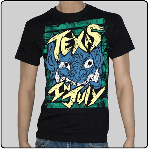 Texas In July - Blue Face