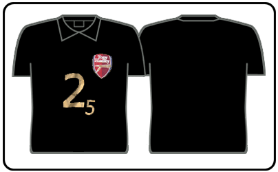 Tony Hadley - Gunners Polo (Black)