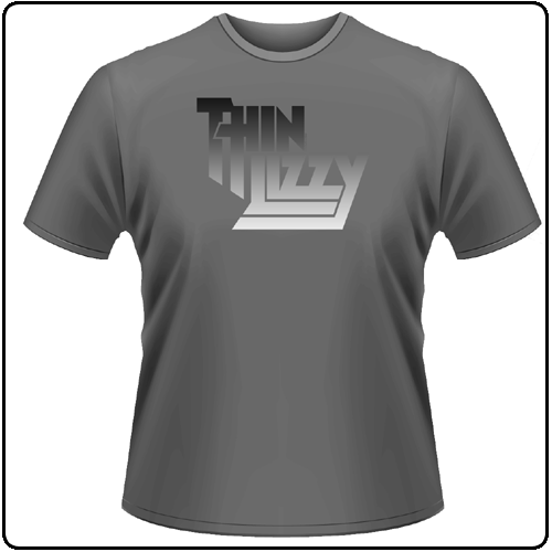 Thin Lizzy - Gradient Logo Grey
