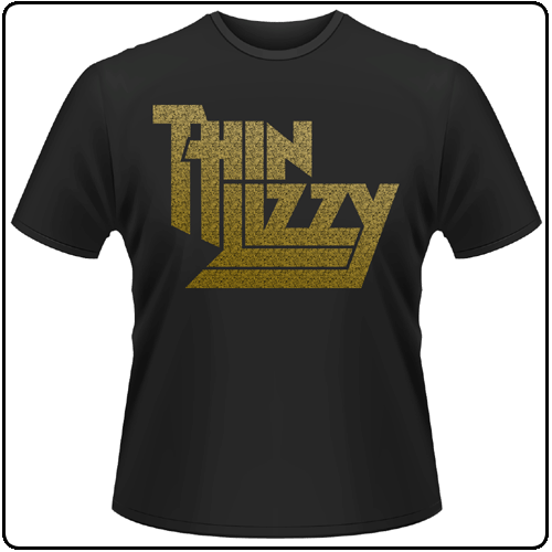 Thin Lizzy - Metallic Gold Logo