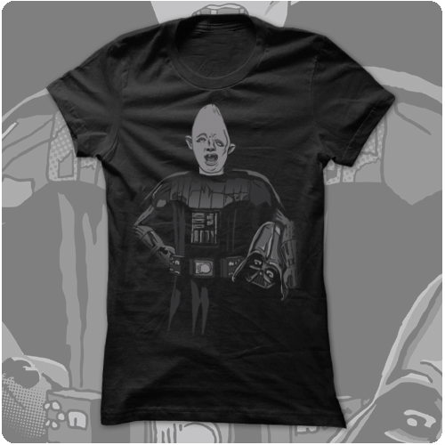 Tidy Ink - Vader Sloth (Girls Black)
