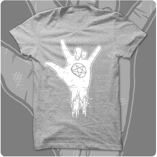 Tidy Ink - Zombie Hand (Heather)