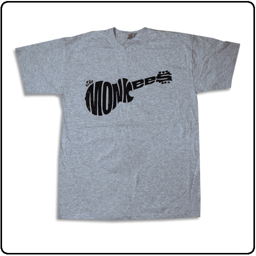 The Monkees - Guitar Logo (Grey)