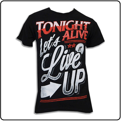 Tonight Alive - Live It Up - Black