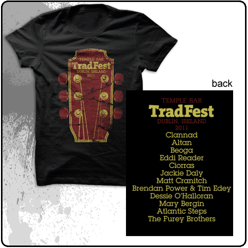 Tradfest - Headstock (Black)