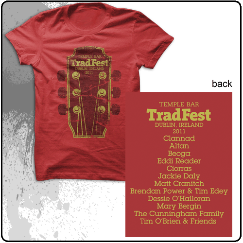 Tradfest - Headstock (Red)