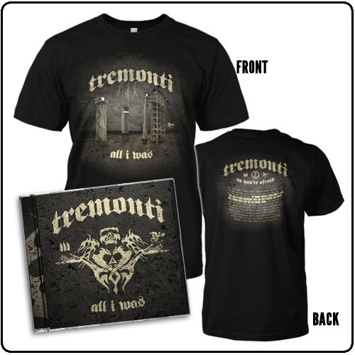 Mark Tremonti - So You're Afraid (Black) + CD Bundle