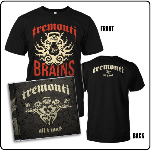 Mark Tremonti - Brains (Black) + CD Bundle
