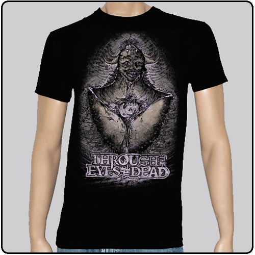 Through The Eyes Of The Dead - Mothman (Black)