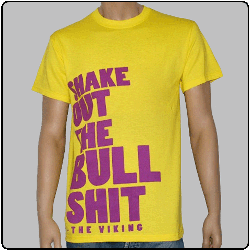 The Viking - Shake Out The BS (Yellow)