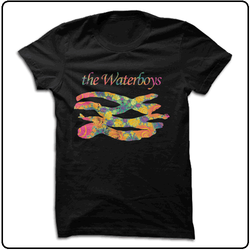 The Waterboys - Psychedelic Logo (Black)
