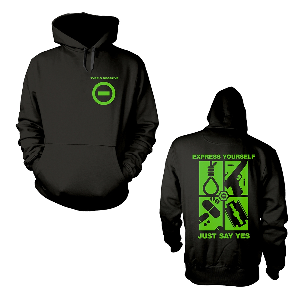 Type O Negative 'Express Yourself' Pullover Hoodie NEW OFFICIAL 