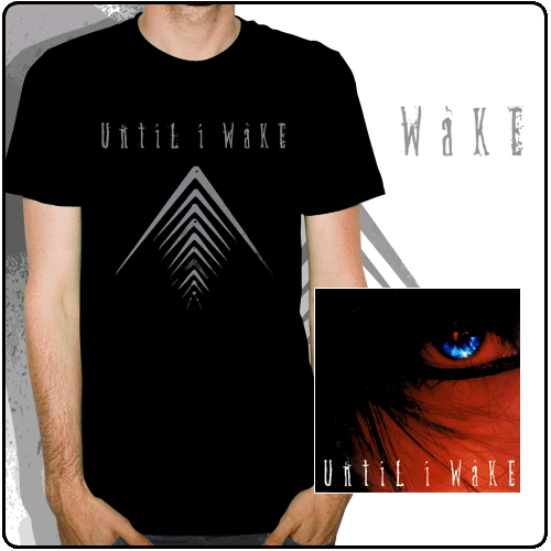 Until I Wake - Calipers T-Shirt & CD Bundle