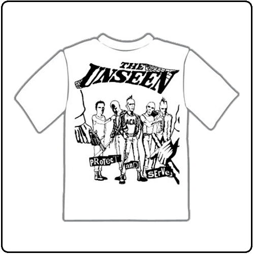 Unseen - Protect & Serve (White)
