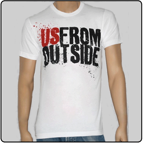 Us From Outside - Splatter Logo