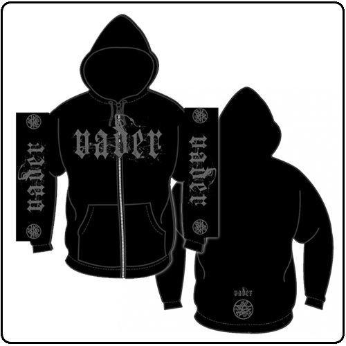 Vader - Splatter Logo Zipped Hoodie