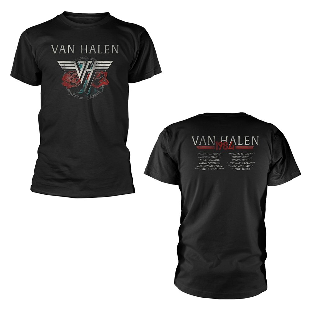 Blabbermouth | '84 Tour (Black) | Van Halen | T-Shirt