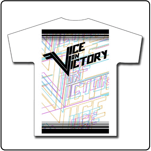 Vice On Victory - 80s Blue/Purple Logo