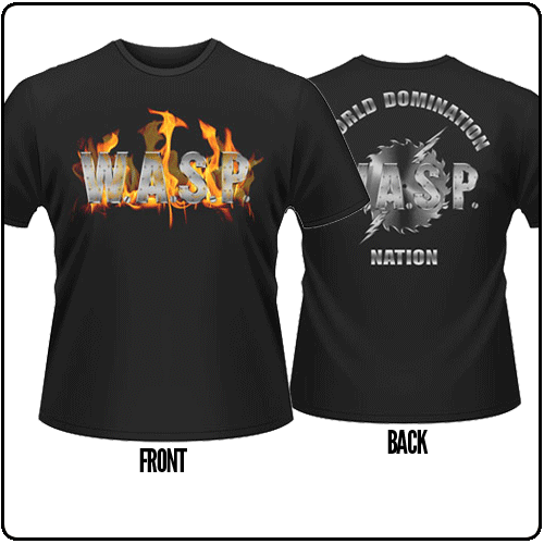WASP - World Domination (Black)