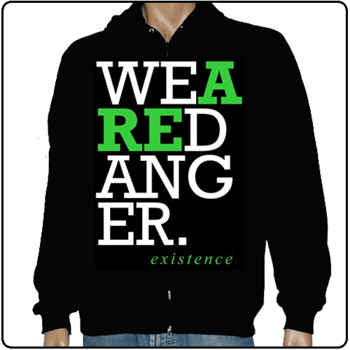 We Are Danger - Text Stack (Zip)