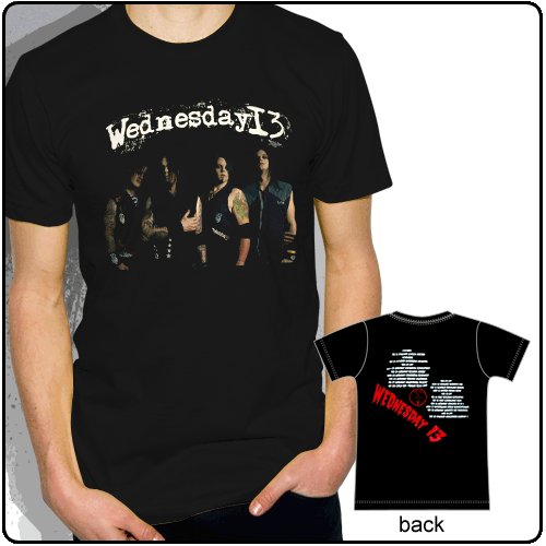 Wednesday 13 - Photo (Black) SALE