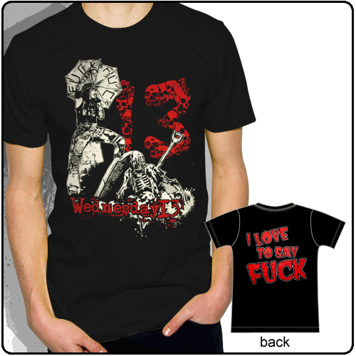 Wednesday 13 - I Love To Say F**K (Mens)