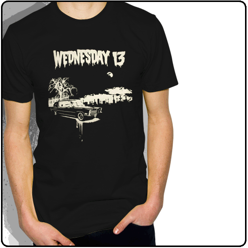Wednesday 13 - Black Hearse (Mens) SALE