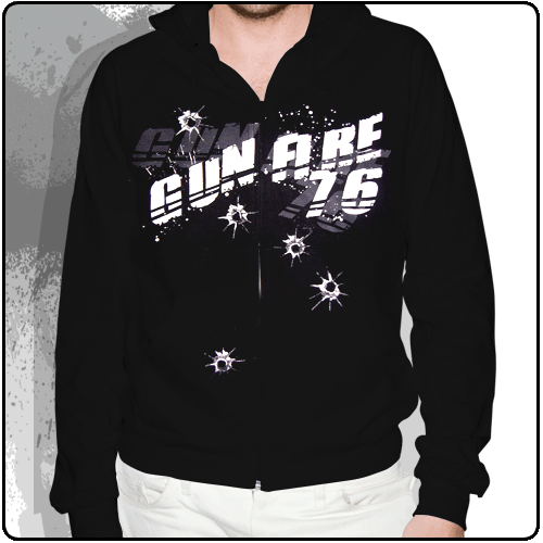 Wednesday 13 - Gunfire 76 SALE - Bullet Holes (Zip)