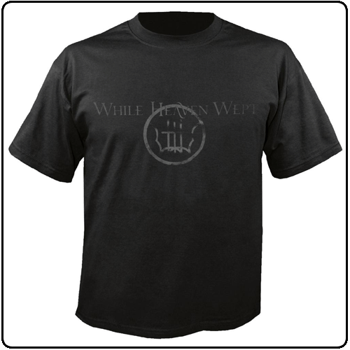 While Heaven Wept - Black Logo