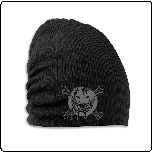 The Wildhearts - Smiley - Black Slouch Beanie