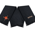 The Wildhearts : Logo / Smiley - Black - Embroidered Scarf