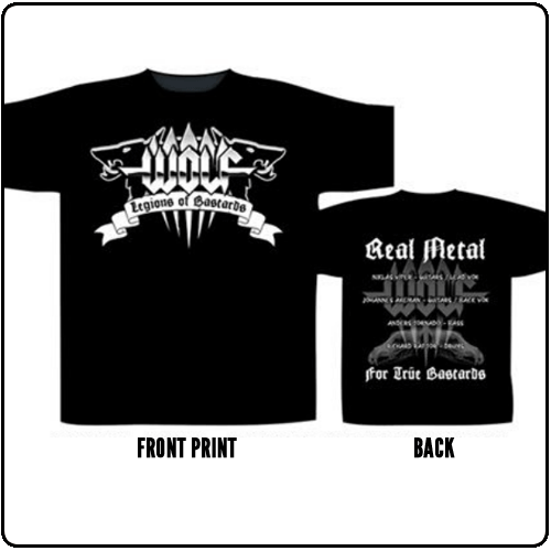 Wolf - Legions Of Bastards (Black)