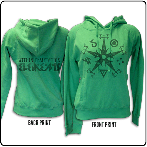Within Temptation - Green Symbols (Pullover) - Girls