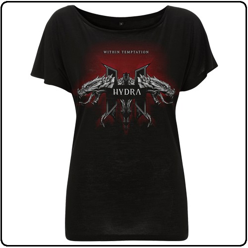 Within Temptation - Hydra (Red) (Womens Off Shoulder)