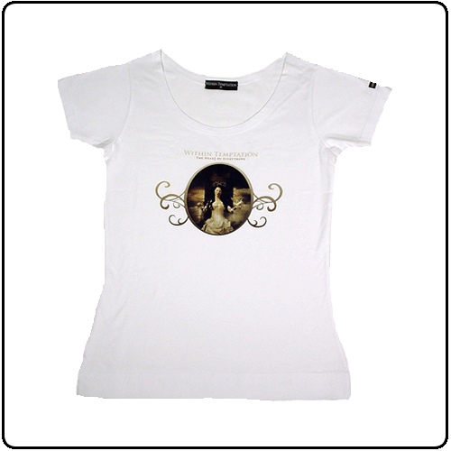 Within Temptation - Heart Cover SALE PRICE (Girls White)