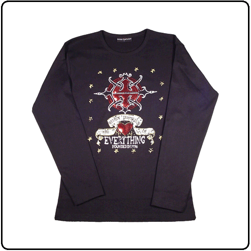 Within Temptation - Sequin Heart SALE PRICE (Black)