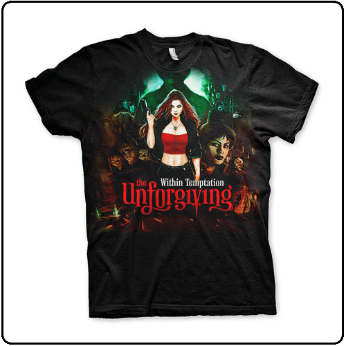 Within Temptation - The Unforgiving Cover (Black)
