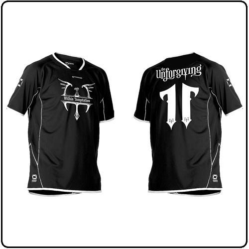 Within Temptation - 2011 Black Football Shirt SALE