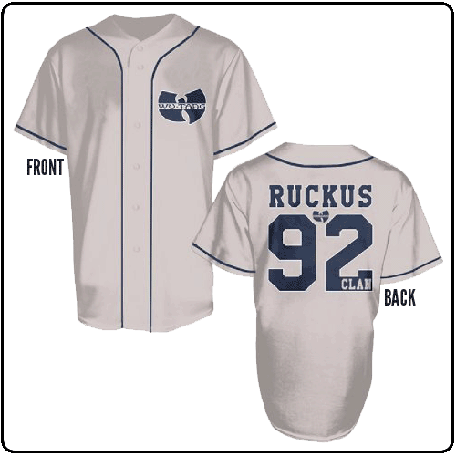 wu tang clan baseball jersey