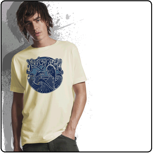 Xavier Rudd - Logo (Cream)