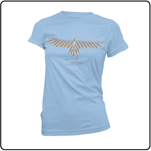 Xavier Rudd - Ladies sky blue Spirit bird