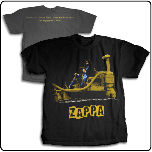 Frank Zappa - Tractor Photo
