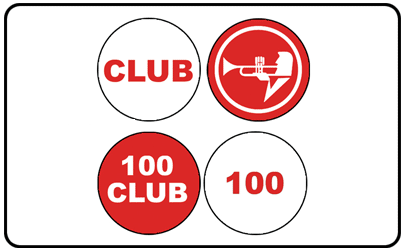 The 100 Club - Badge Set