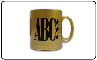 ABC - Gold Glitter