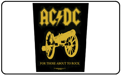 AC/DC - For Those About To Rock (Backpatch)