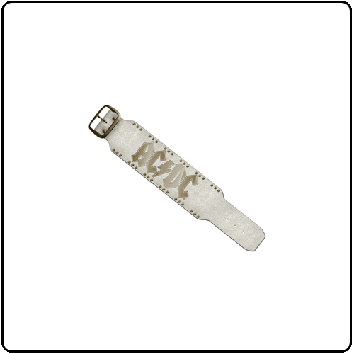 AC/DC - White Wristband