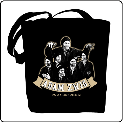 Adam Zwig - Psych Tote (white/gold)