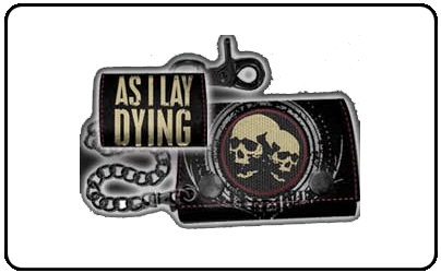 As I Lay Dying - Black Printed Wallet