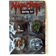 Alice Cooper : Button Set (4 pack)